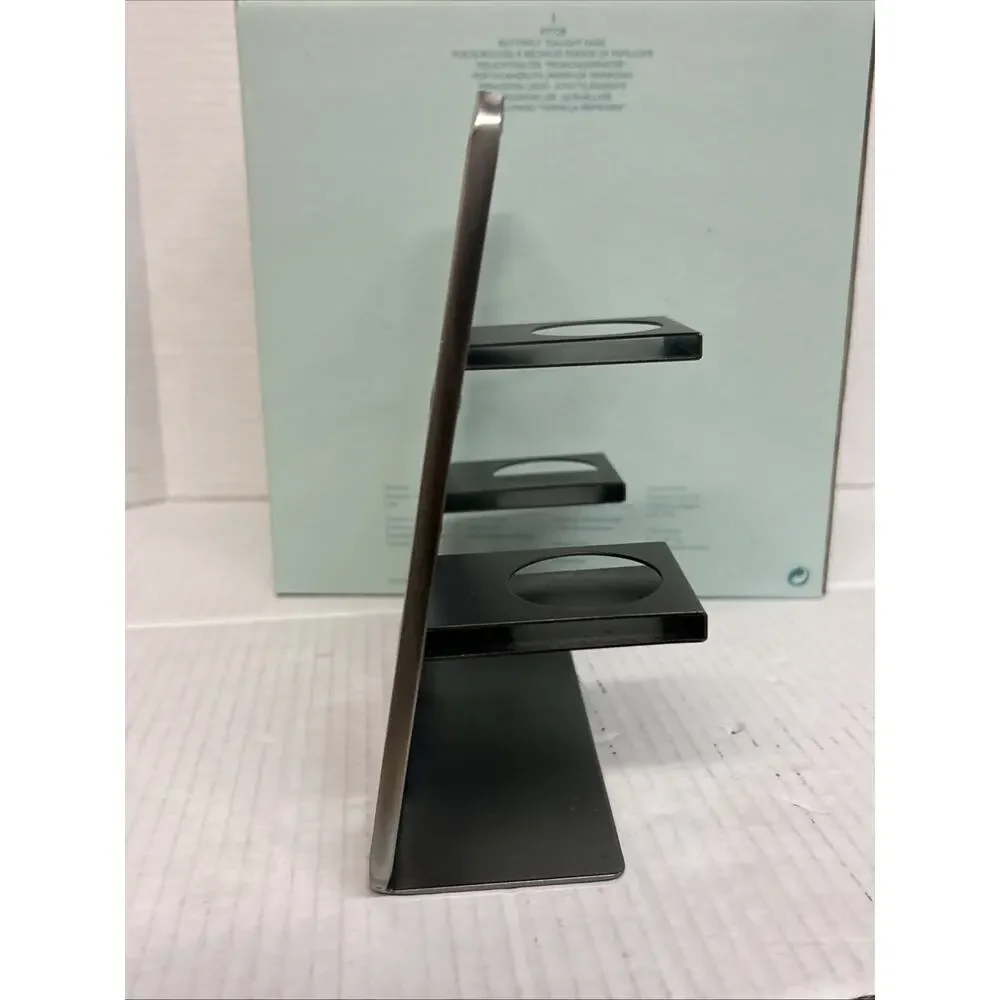 PartyLite P7729 Butterfly Tealight Easel Candle Holder Metal Glass RARE VINTAGE - Picture 5 of 5